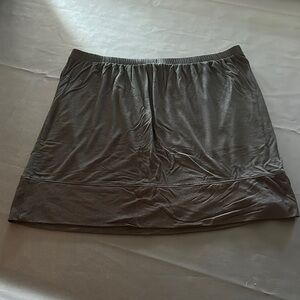 Merona Dark Gray Mini Skirt